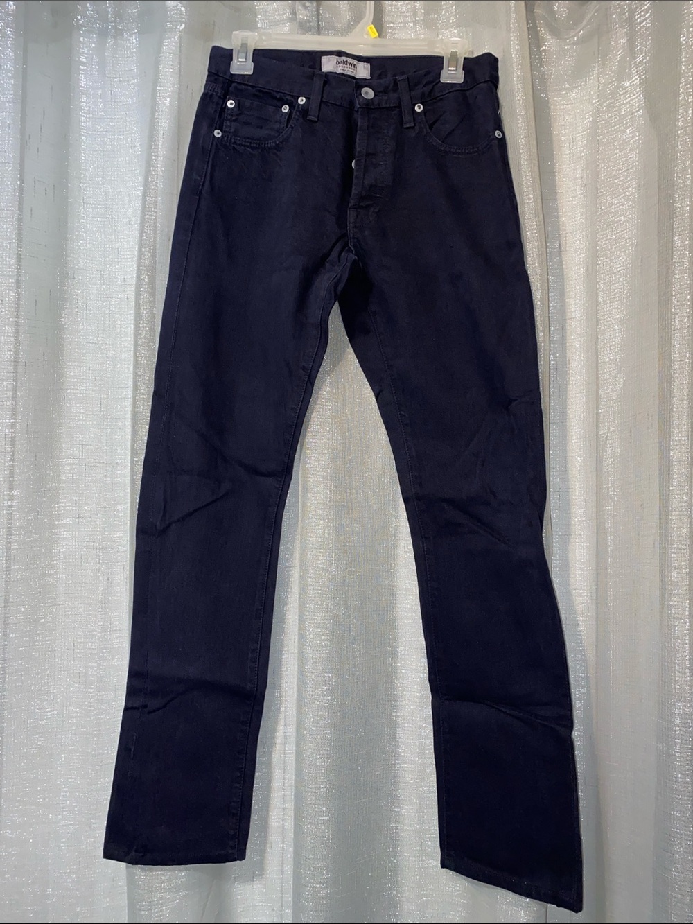 baldwin Men's Straight Jeans in Dark Navy